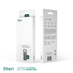 Etui Etteri Matt Mag Ring do iPhone 17 szare