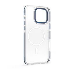 Etui Etteri Icy Mag do iPhone 16 Pro 6,3" niebieskie
