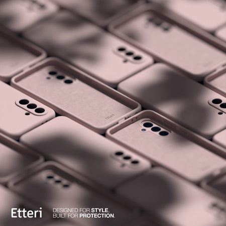 Etui Etteri Silicone Case do Samsung Galaxy A36 5G jasnoróżowe