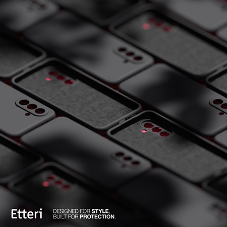 Etui Etteri Silicone Case do Samsung Galaxy A56 5G czarne