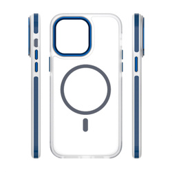 Etui Etteri Icy Mag do iPhone 14 Pro 6,1" niebieskie
