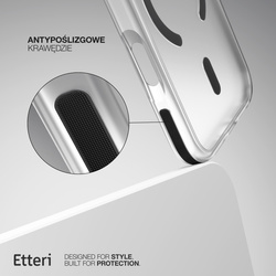 Etui Etteri Icy Mag do iPhone 17 Pro Max czarne