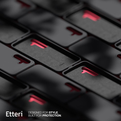 Etui Etteri Silicone Case do Samsung Galaxy S23 czarne