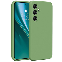 Etui Etteri Silicone Case do Samsung Galaxy A35 5G jasnozielone