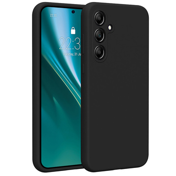 Etui Etteri Silicone Case do Samsung Galaxy A35 5G czarne