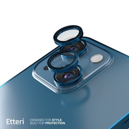 Etteri Camera Lens Protector szkło na aparat do iPhone 13 / 13 Mini niebieski