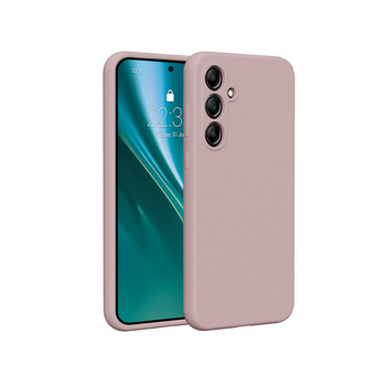 Etui Etteri Silicone Case do Samsung Galaxy A55 5G jasnoróżowe