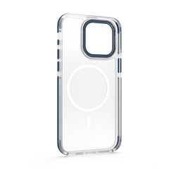 Etui Etteri Icy Mag do iPhone 15 Pro 6,1" niebieskie