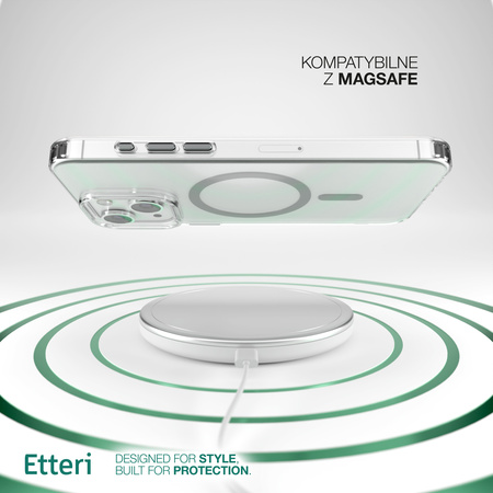 Etui Etteri Color Mag do iPhone 14 6,1" szare