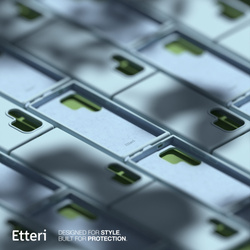 Etui Etteri Silicone Case do Samsung Galaxy S24 Ultra jasnoniebieskie