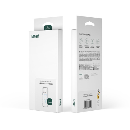 Etui Etteri Color Mag do iPhone 16 6,1" jasnoniebieskie