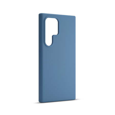 Etui Etteri Silicone Case do Samsung Galaxy S22 Ultra ciemnoniebieskie