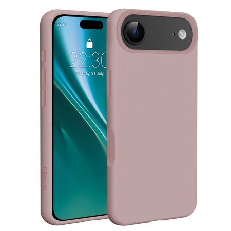 Etui Etteri Silicone Mag case do iPhone 17 Air jasnoróżowe
