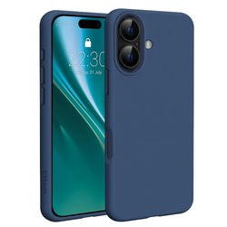 Etui Etteri Silicone Mag do iPhone 17 ciemnoniebieskie