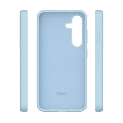 Etui Etteri Silicone Case do Samsung Galaxy S25 jasnoniebieskie