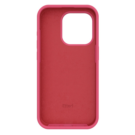 Etui Etteri Silicone Case do iPhone 13 6,1" malinowe