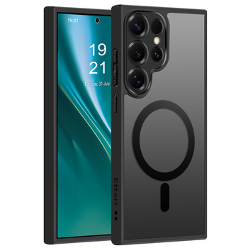 Etui Etteri Matt Mag do Samsung Galaxy S25 Ultra czarne