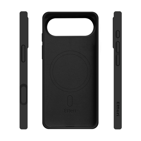 Etui Etteri Silicone Mag do iPhone 17 Air czarne