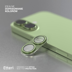 Etteri pełna ochrona aparatów do iPhone 17 zielona