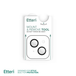 Etteri Camera Lens Protector szkło na aparat do iPhone 13 / 13 Mini czarny