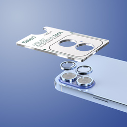 Etteri szkło na aparat do iPhone 17 niebieskie