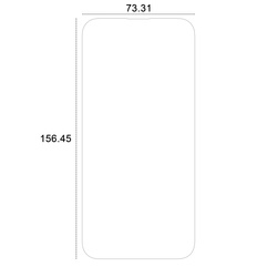 Etteri szkło hybrydowe do iPhone 15 Pro Max 6,7"