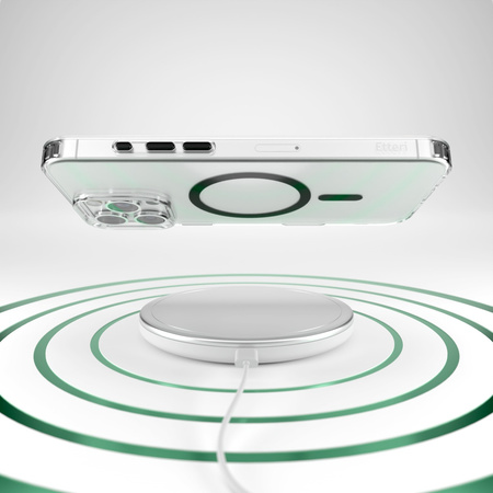 Etui Etteri Color Mag do iPhone 16 Pro 6,3" czarne