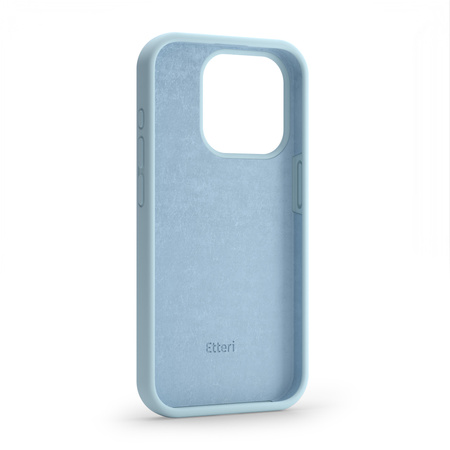 Etui Etteri Silicone Case do iPhone 15 Pro 6,1" jasnoniebieskie