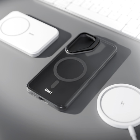 Nakładka Etteri Morning Fog do Samsung S25 czarna