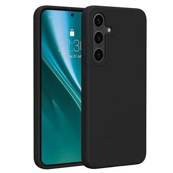 Etui Etteri Silicone Case do Samsung Galaxy S24 Plus czarne