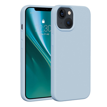 Etui Etteri Silicone Case do iPhone 14 6,1" jasnoniebieskie