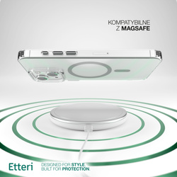 Etui Etteri Color Mag do iPhone 13 6,1" szare