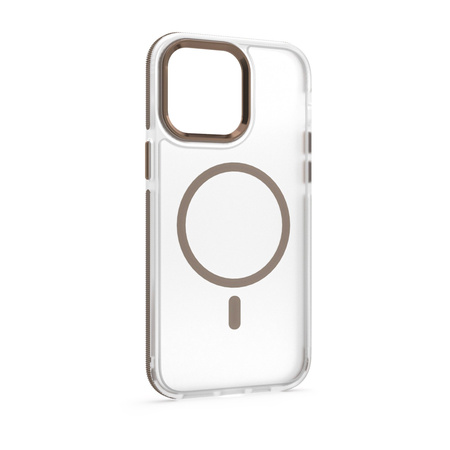 Etui Etteri Icy Mag do iPhone 14 Pro 6,1" złote