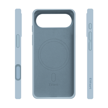 Etui Etteri Silicone Mag do iPhone 17 Air jasnoniebieskie