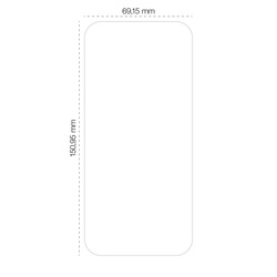 Etteri szkło hybrydowe do iPhone 17 Air 6,6"