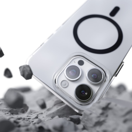 Etui Etteri Color Mag do iPhone 16 Pro 6,3" czarne