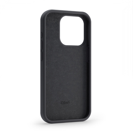Etui Etteri Silicone Case do Samsung Galaxy S23 Ultra czarne