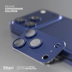 Etteri pełna ochrona aparatów do iPhone 17 Pro Max niebieska