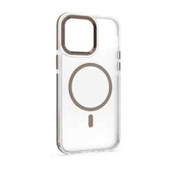 Etui Etteri Icy Mag do iPhone 14 Pro 6,1" złote