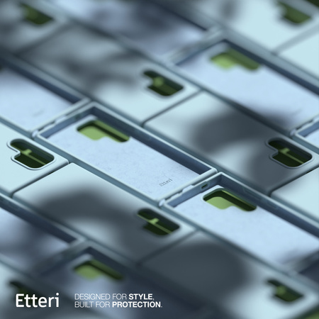 Etui Etteri Silicone Case do Samsung Galaxy S25 Ultra jasnoniebieskie