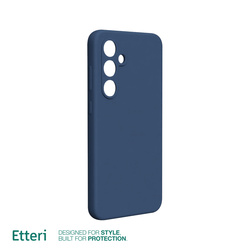 Etui Etteri Silicone Case do Samsung Galaxy S23 FE ciemnoniebieskie