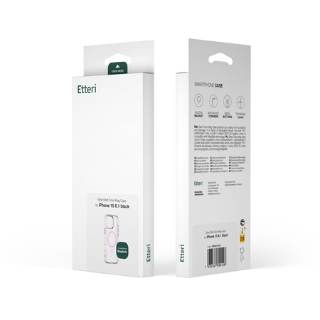 Etui Etteri Color Mag do iPhone 13 Pro 6,1" różowe