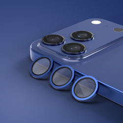 Etteri szkło na aparat do iPhone 17 Pro / 17 Pro Max niebieskie