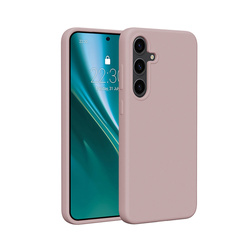 Etui Etteri Silicone Case do Samsung Galaxy S25 jasnoróżowe