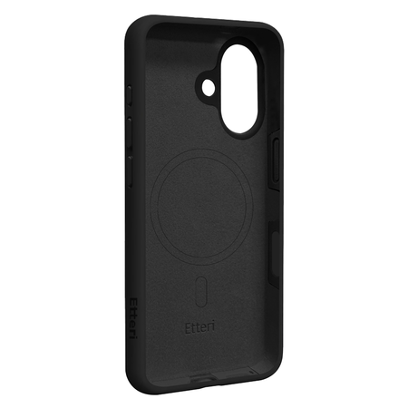 Etui Etteri Silicone Mag do iPhone 17 czarne