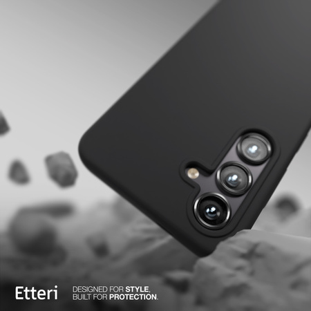 Etui Etteri Silicone Case do Samsung Galaxy S23 Plus czarne