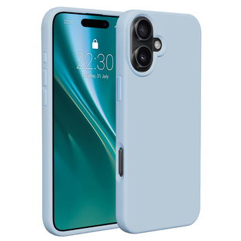 Etui Etteri Silicone Case do iPhone 16 Plus 6,7" jasnoniebieskie