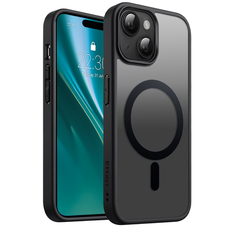 Etui Etteri Matt Mag do iPhone 14 6,1" czarne