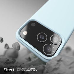 Etui Etteri Silicone Mag case do iPhone 17 Pro Max jasnoniebieskie