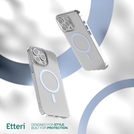 Etui Etteri Color Mag do iPhone 12 / 12 Pro 6,1" jasnoniebieske
